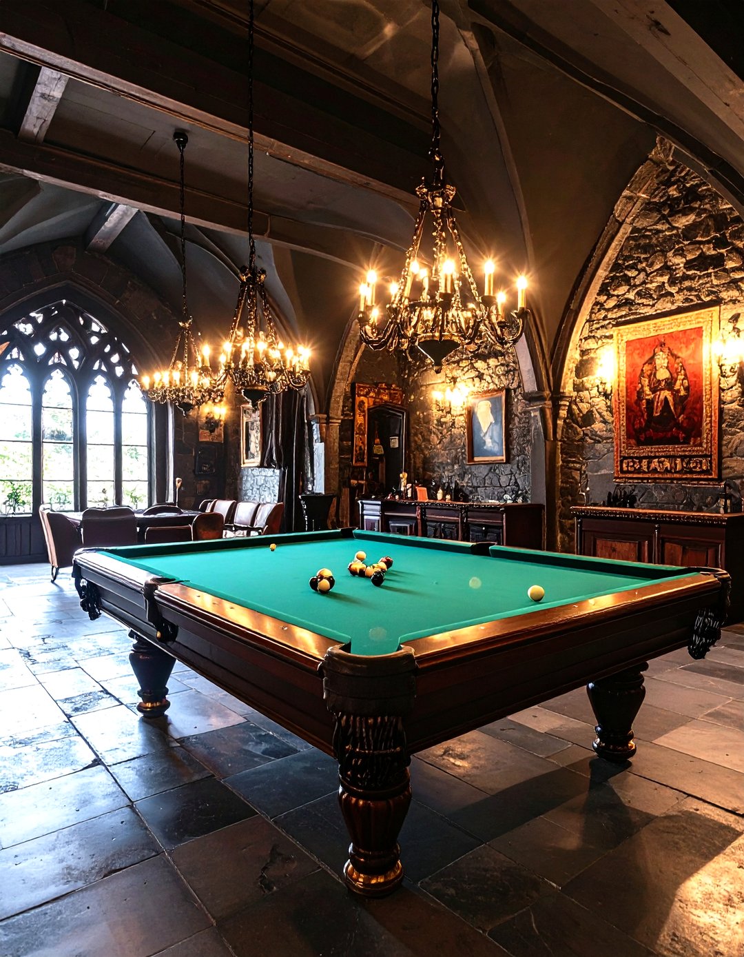 24 Pool Table Room Ideas to Elevate Game Night Decor - Too Much Time
