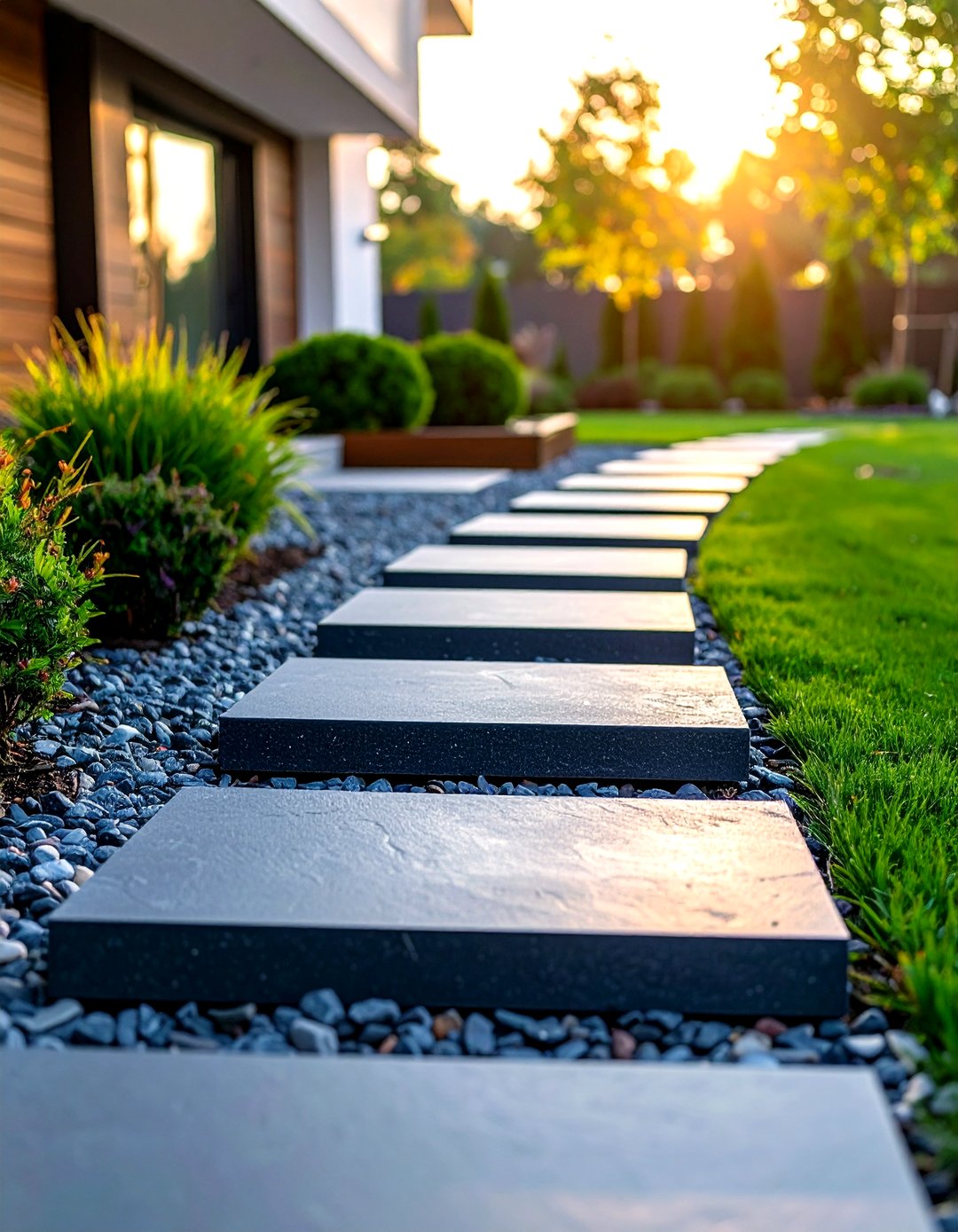 24 Stone Walkway Ideas for Charming Paths and Sidewalks - Too Much Time