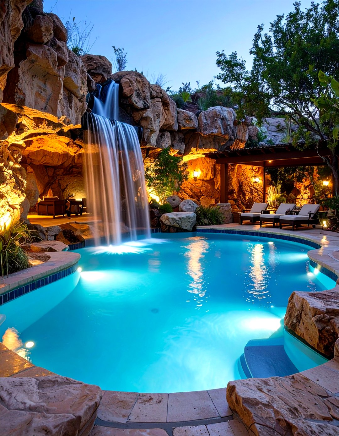 24 Lagoon Pool Ideas for Resort Style Backyard Oasis - Too Much Time