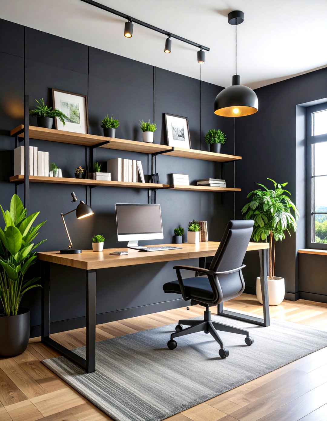 24 Black Accent Wall Ideas for Dramatic Spaces At Home - Too Much Time