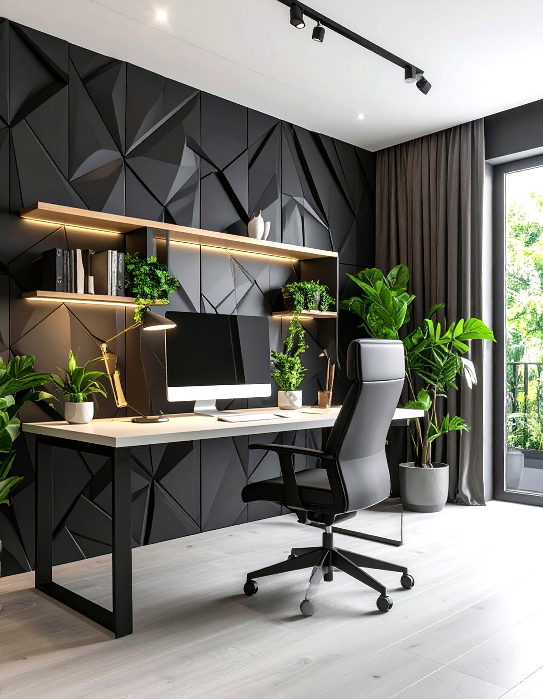 24 Black Accent Wall Ideas for Dramatic Spaces At Home - Too Much Time