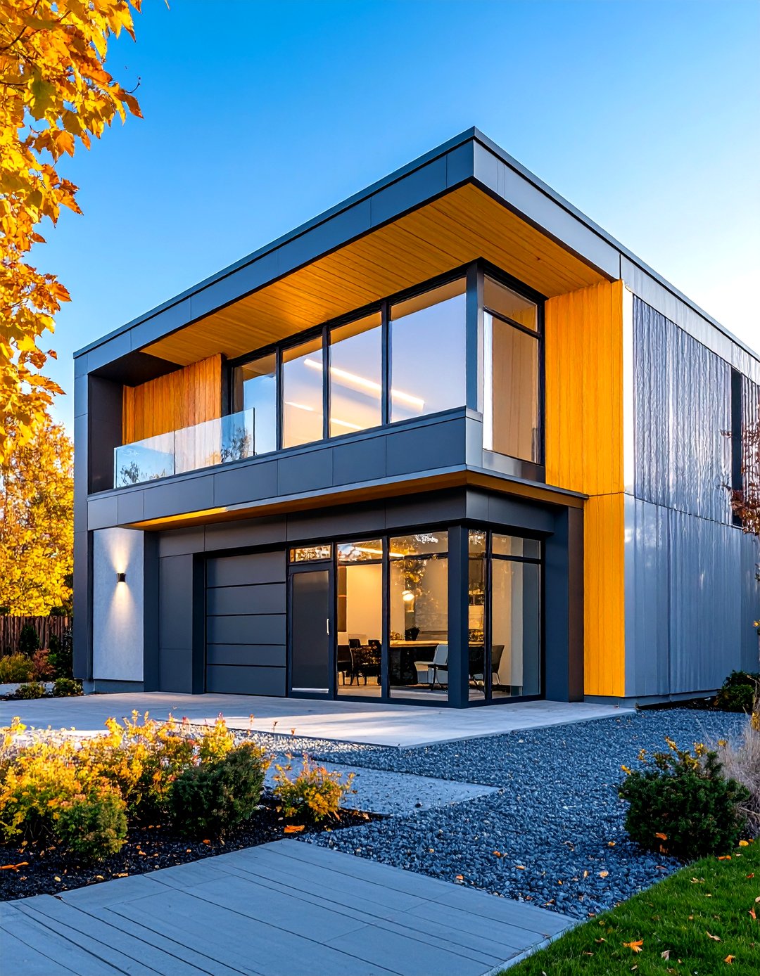 24 Minimalist House Exterior Ideas for Curb Appeal - Too Much Time