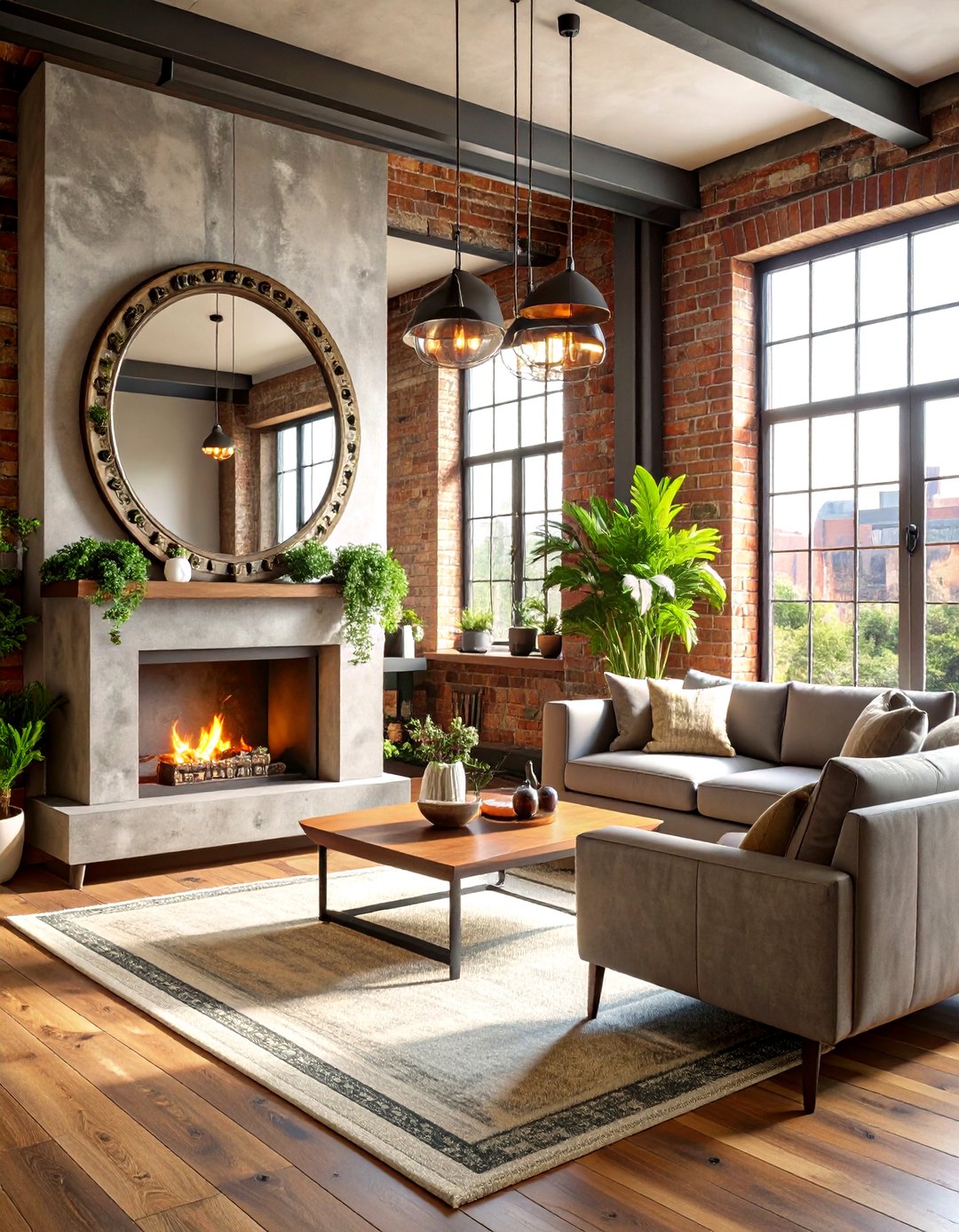 24 Mirror Over Fireplace Ideas: Glow and Warmth Accents - Too Much Time