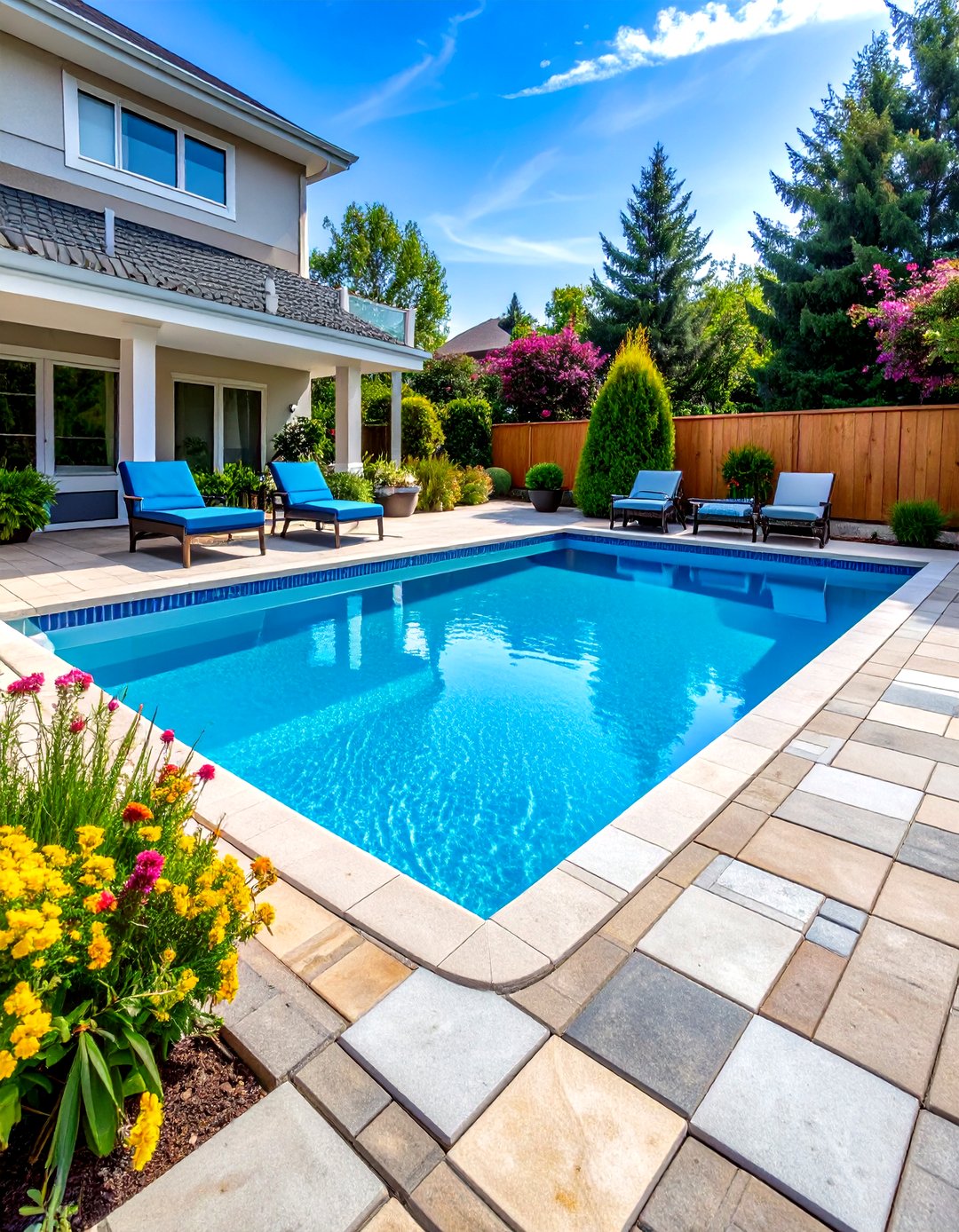 24 Pavers Around Pool Ideas: Poolside Surfaces Design - Too Much Time