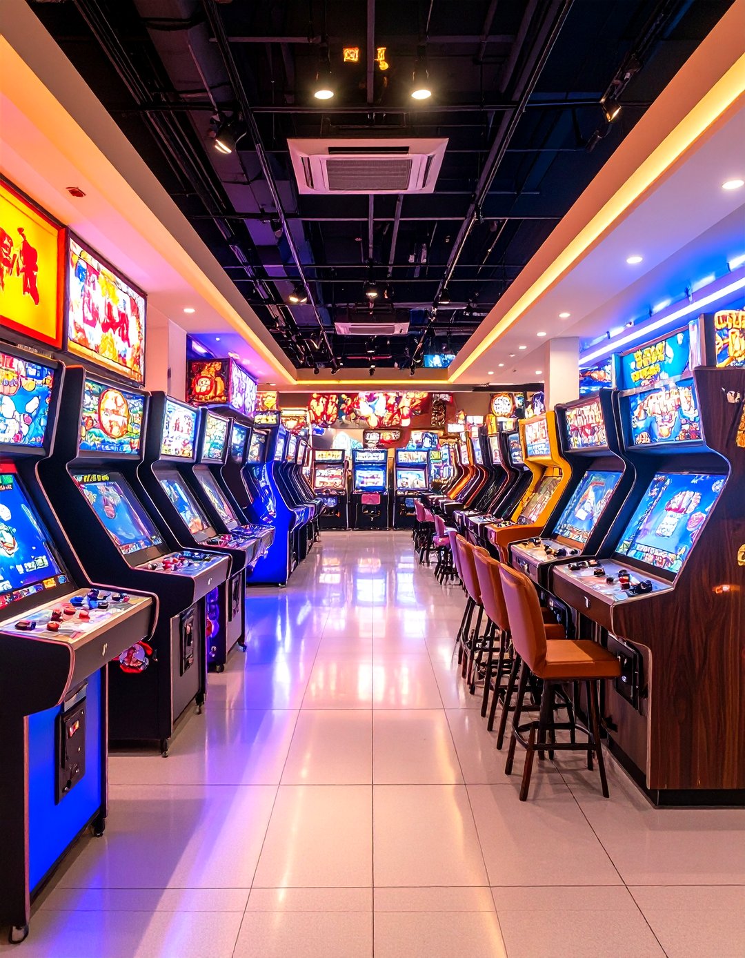 24 Arcade Room Ideas for a Fun Living Space with Games - Too Much Time
