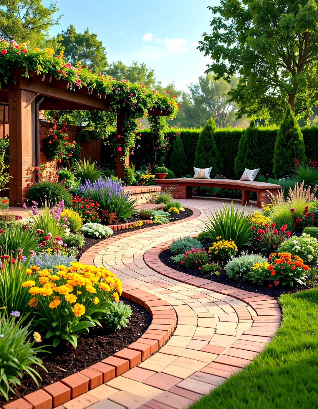 24 Brick Fence Ideas to Boost Curb Appeal and Privacy - Too Much Time
