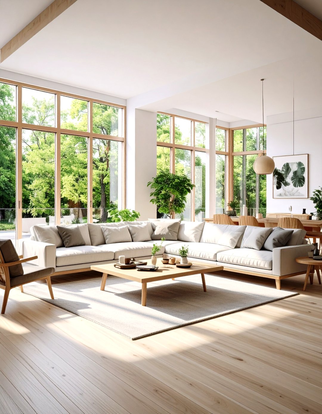 24 Scandinavian Living Room Ideas: Nordic Calm Spaces - Too Much Time
