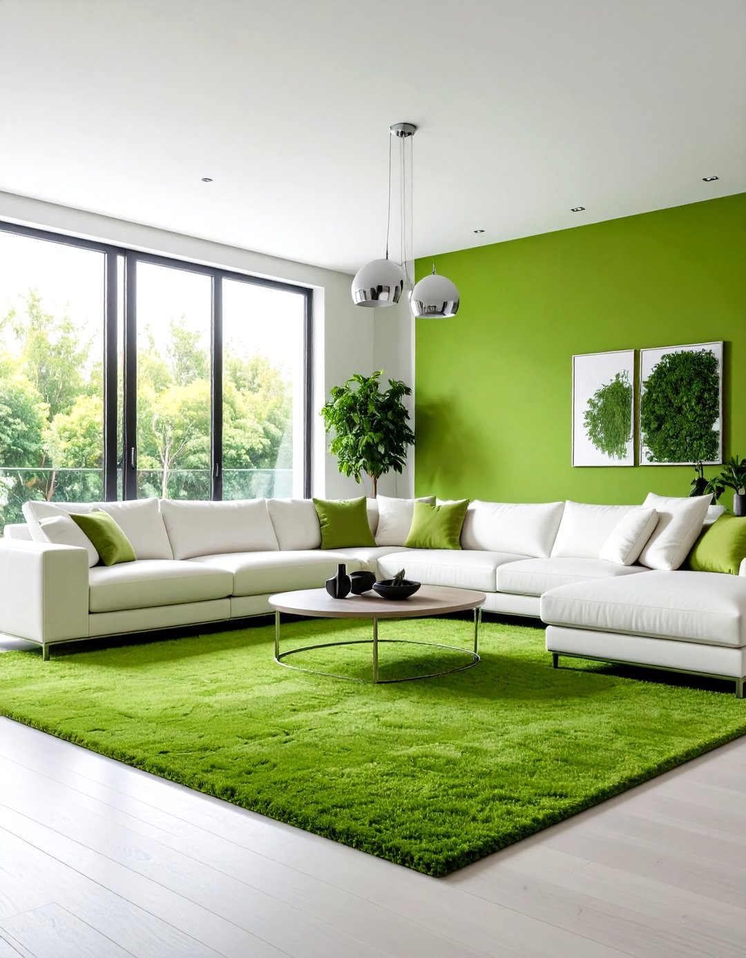 24 Green Carpet Living Room Ideas with Cozy Textures - Too Much Time