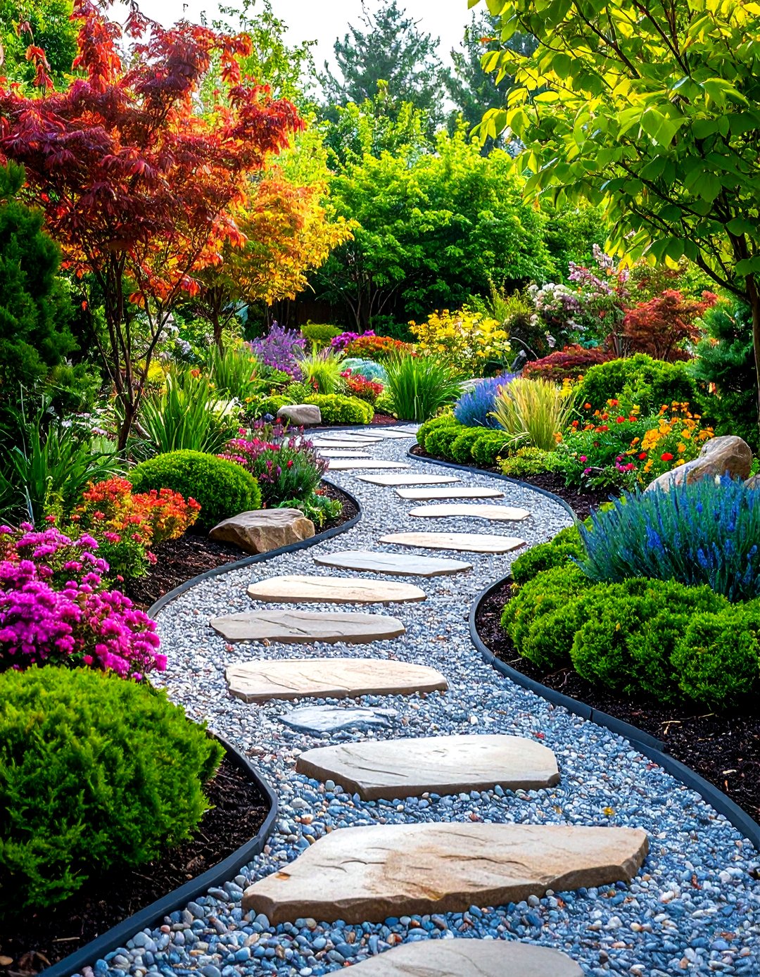 24 Gravel Garden Ideas for Drought-tolerant Landscapes - Too Much Time