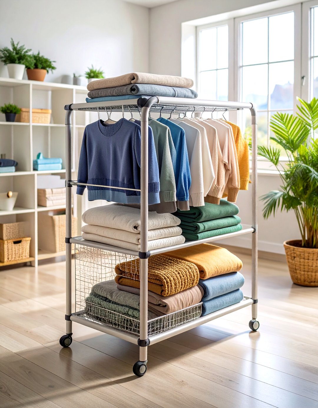 Simple Filtered Drying Rack 24 Laundry Room Drying Rack Ideas for Air-dried Laundry - Too Much Time