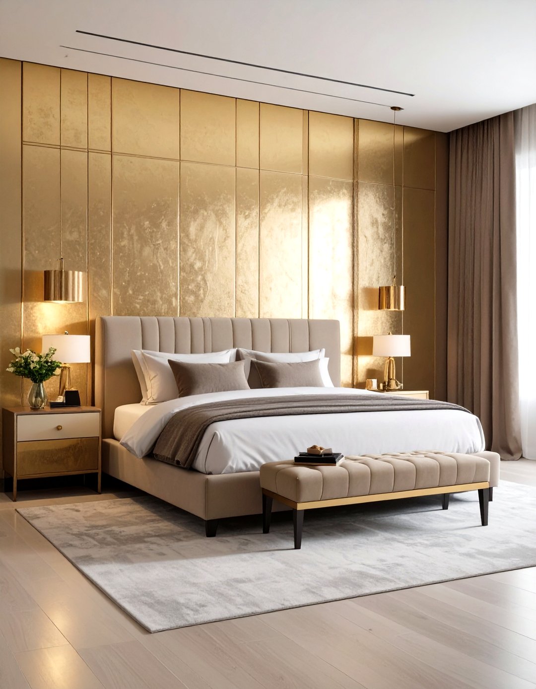 Gallery Detail: 24 Bedroom Accent Wall Ideas Bold Wall Finishes Now