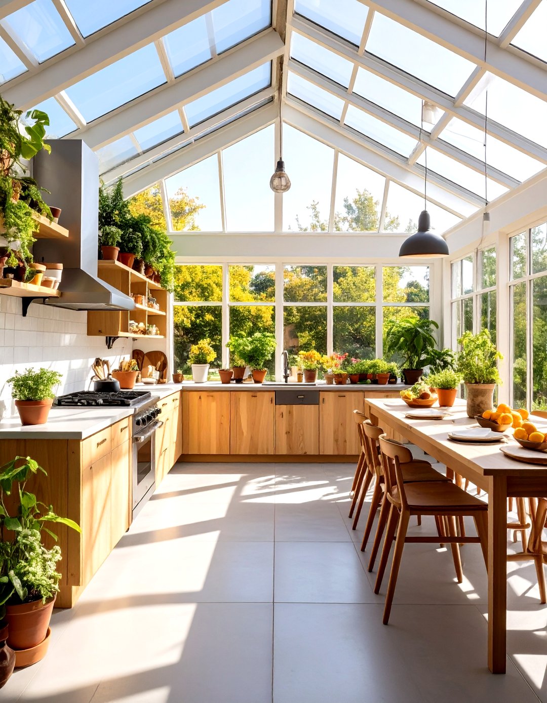 24 Greenhouse Kitchen Design Ideas: Compact Layouts - Too Much Time