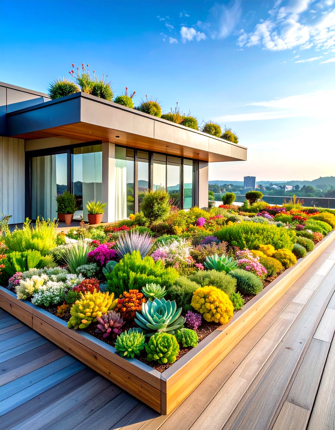 View of 24 Houses with Green Roofs Ideas to Boost Curb Appeal - Too Much Time