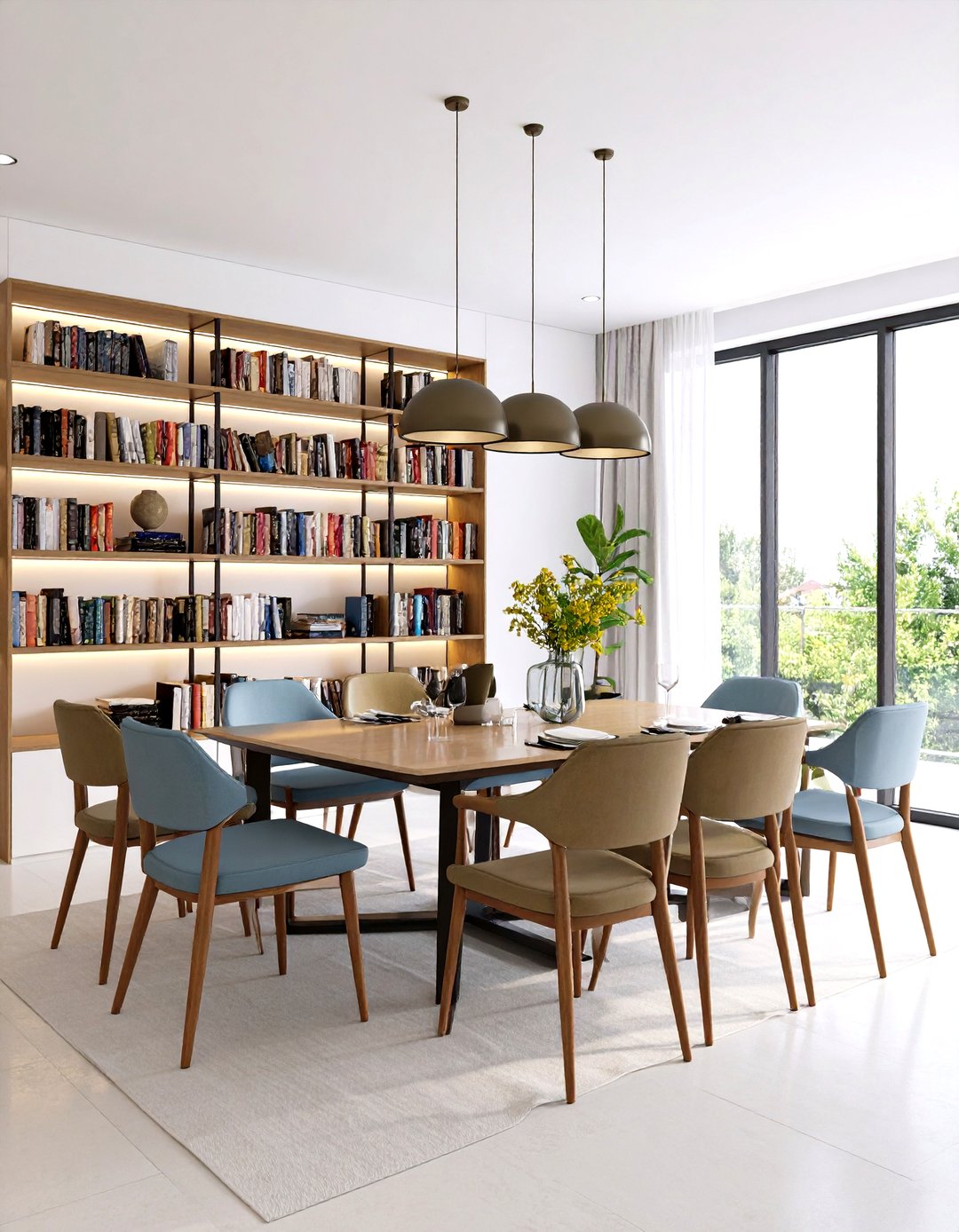 24 Library Dining Room Combo Ideas: Cozy Space Fusion - Too Much Time