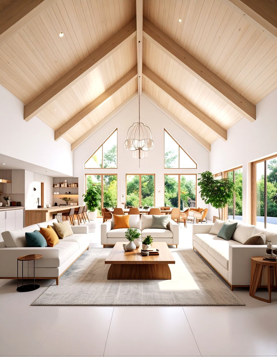 24 Cathedral Ceiling Ideas to Elevate Spaces with Drama - Too Much Time