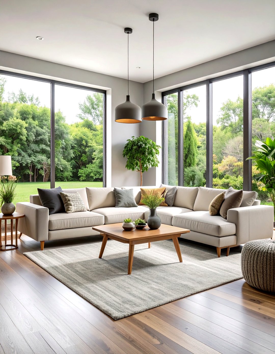 Image showcasing 24 Grey and Cream Living Room Ideas: Chic Neutrals - Too Much Time