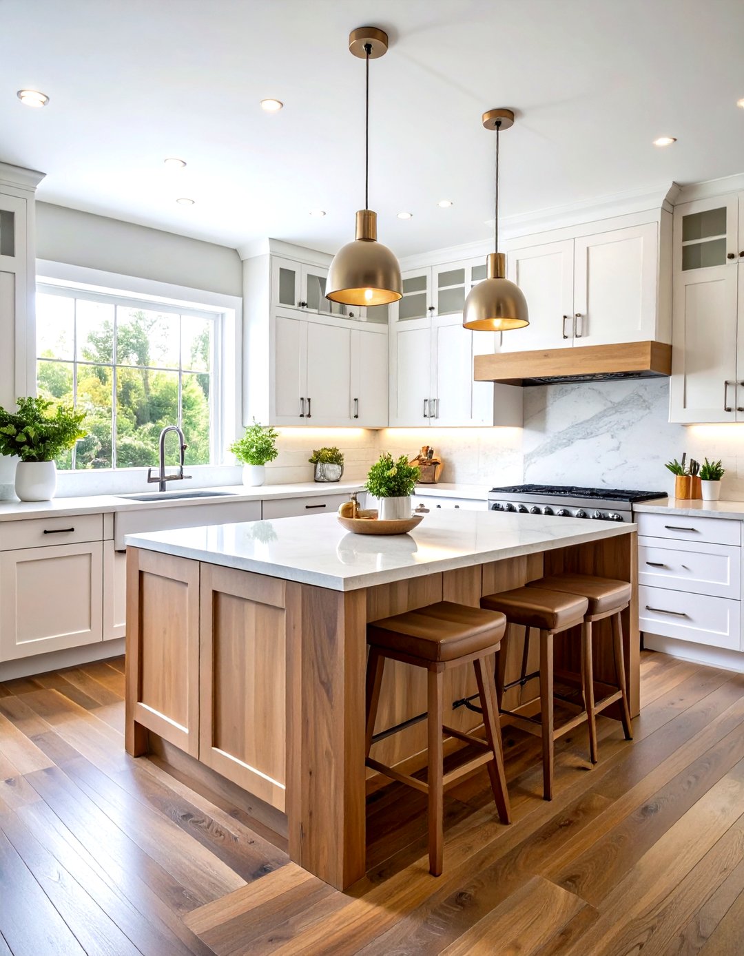 24 Kitchens with Butcher Block Countertops to Upgrade - Too Much Time
