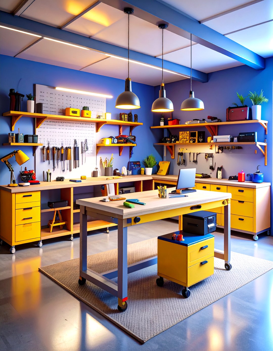 24 Garage Workbench Ideas for Sturdy Workspace Setups - Too Much Time