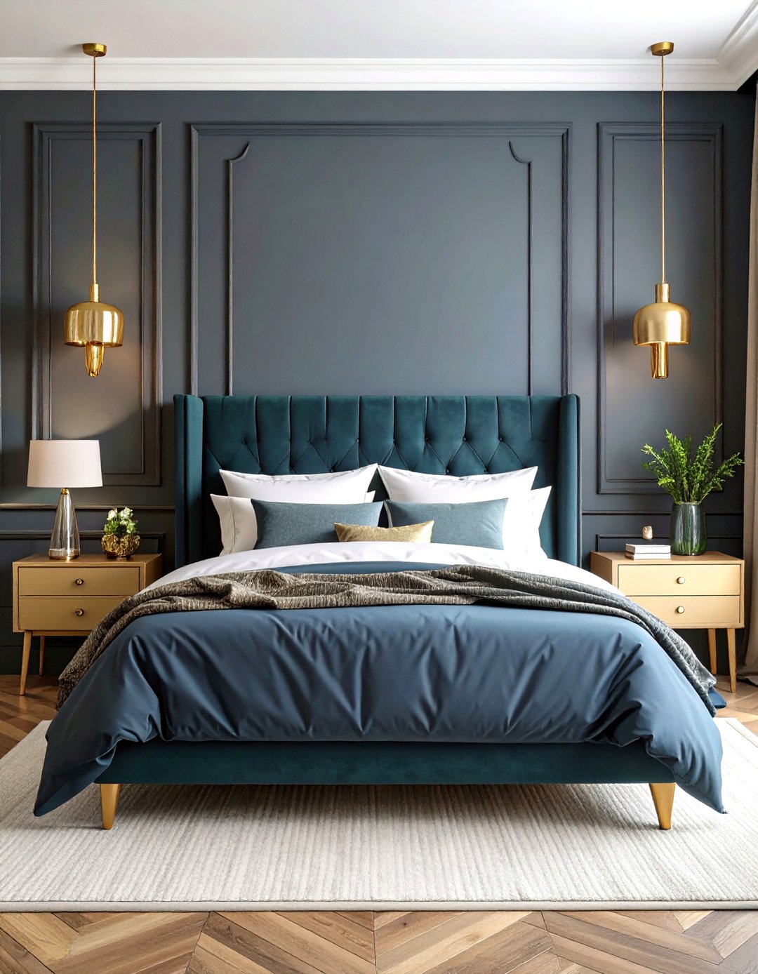 24 Charcoal Bedroom Ideas for Moody Comfort and Texture - Too Much Time