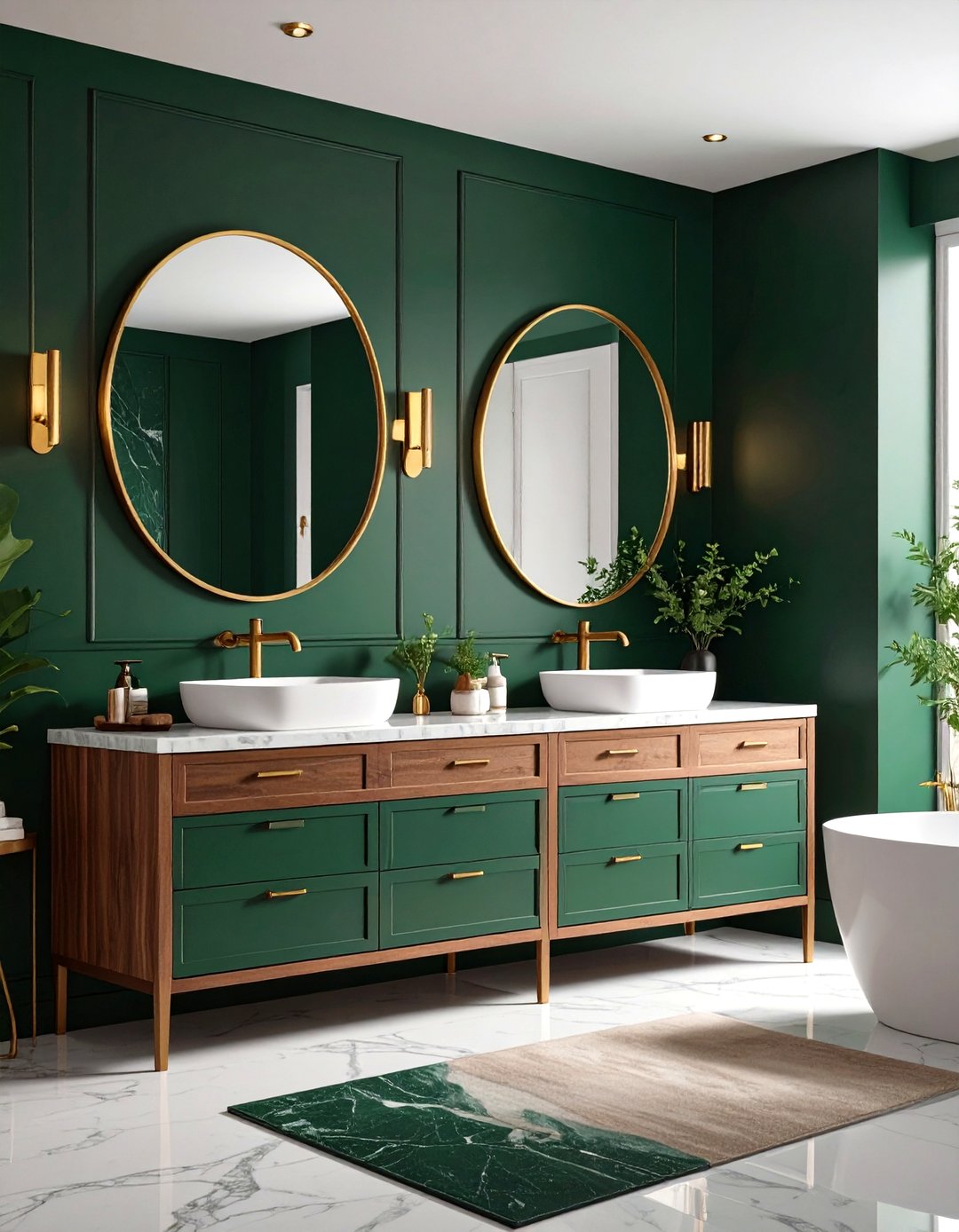 24 Hall Bathroom Ideas: Efficient Small-space Design - Too Much Time