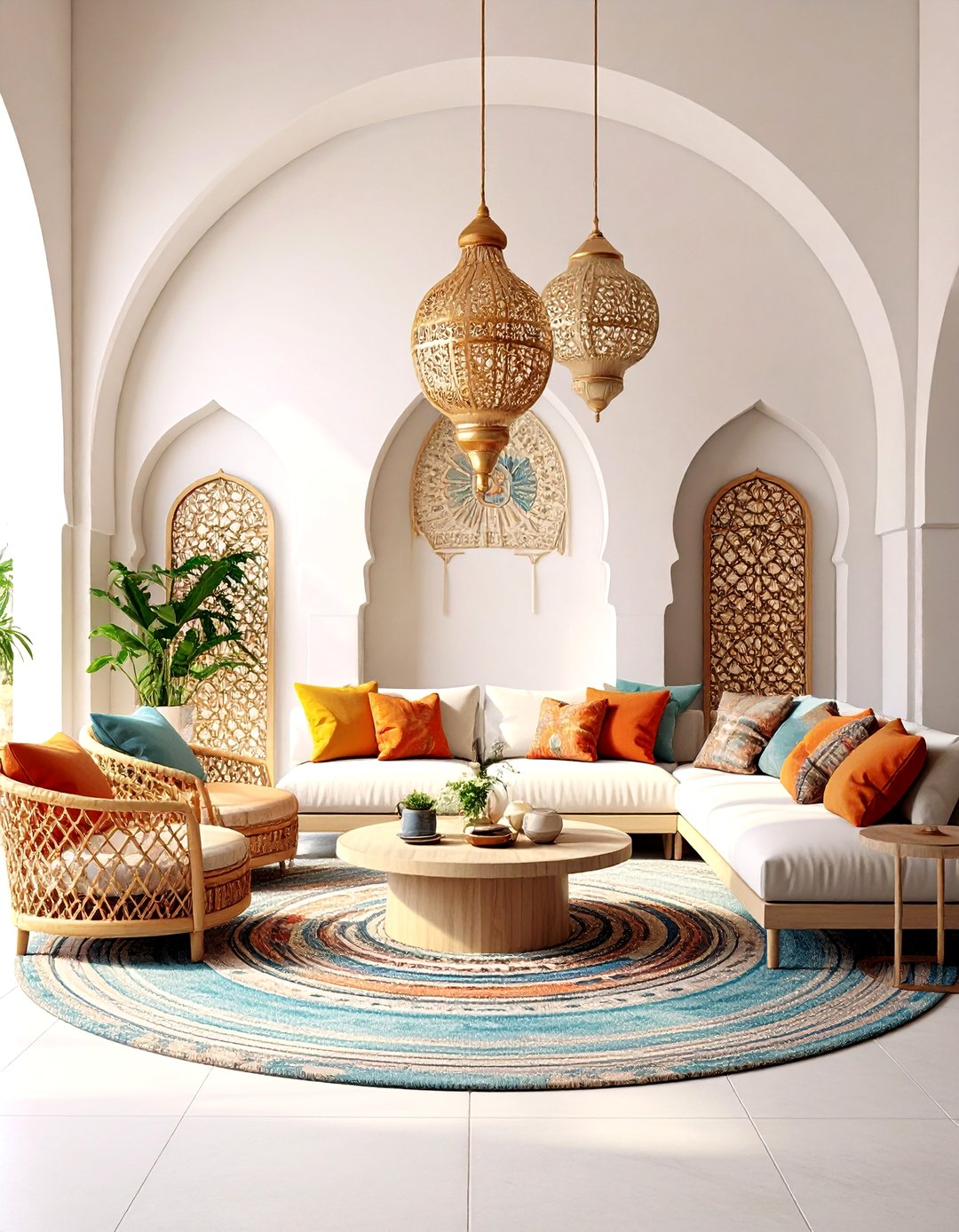 24 Bohemian Moroccan Living Room Ideas for Cozy Vibes - Too Much Time