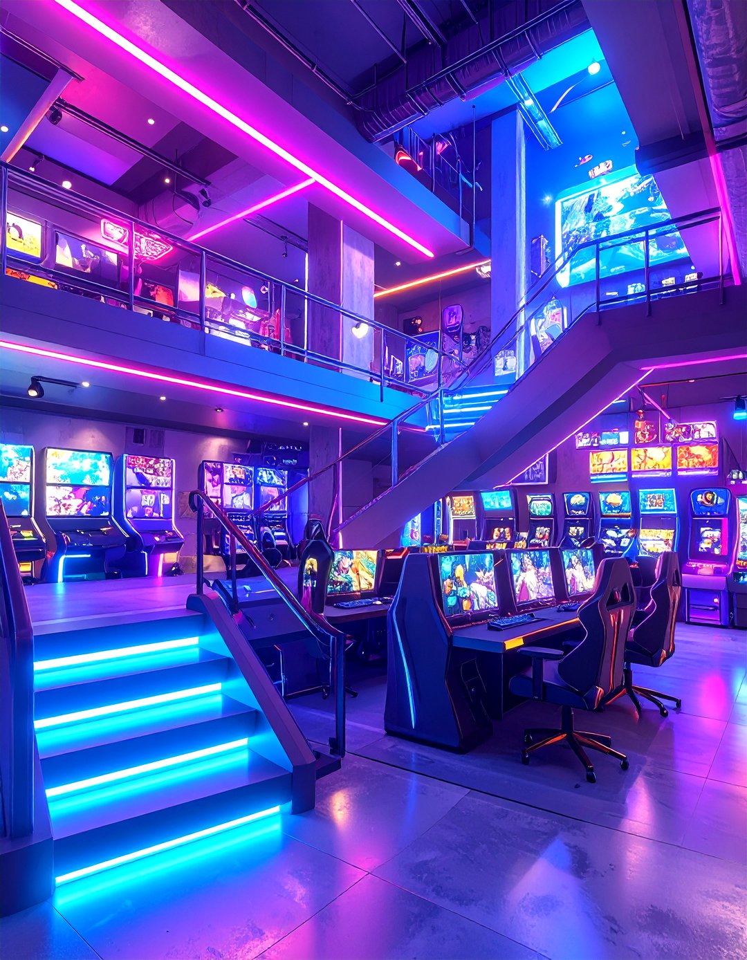 24 Arcade Room Ideas for a Fun Living Space with Games - Too Much Time