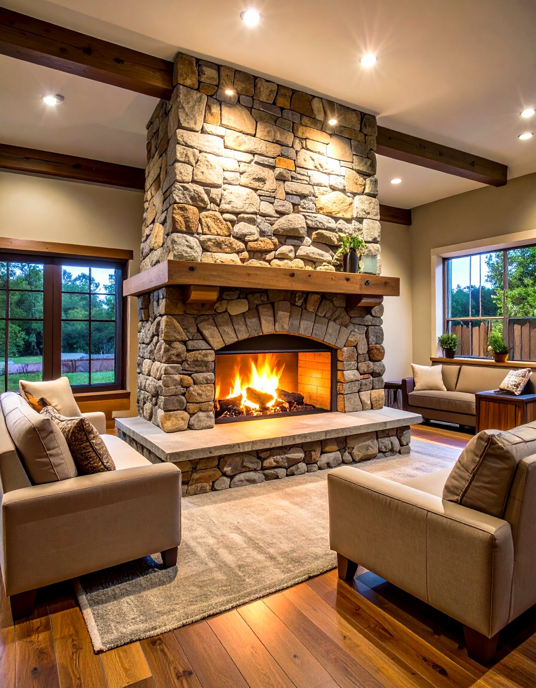24 Basement Fireplace Ideas: Cozy Layouts for Basements - Too Much Time