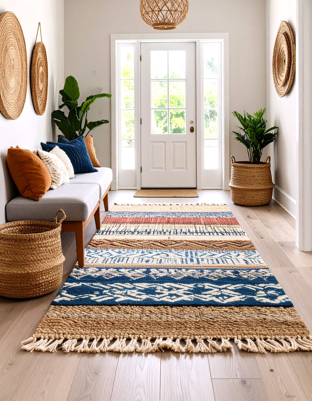 24 Farmhouse Entryway Ideas: Welcoming Hallway Details - Too Much Time