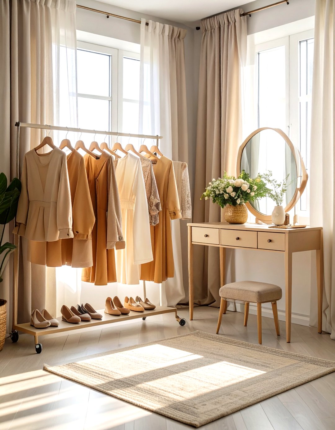 24 Dressing Room Ideas for Chic Organization - Too Much Time