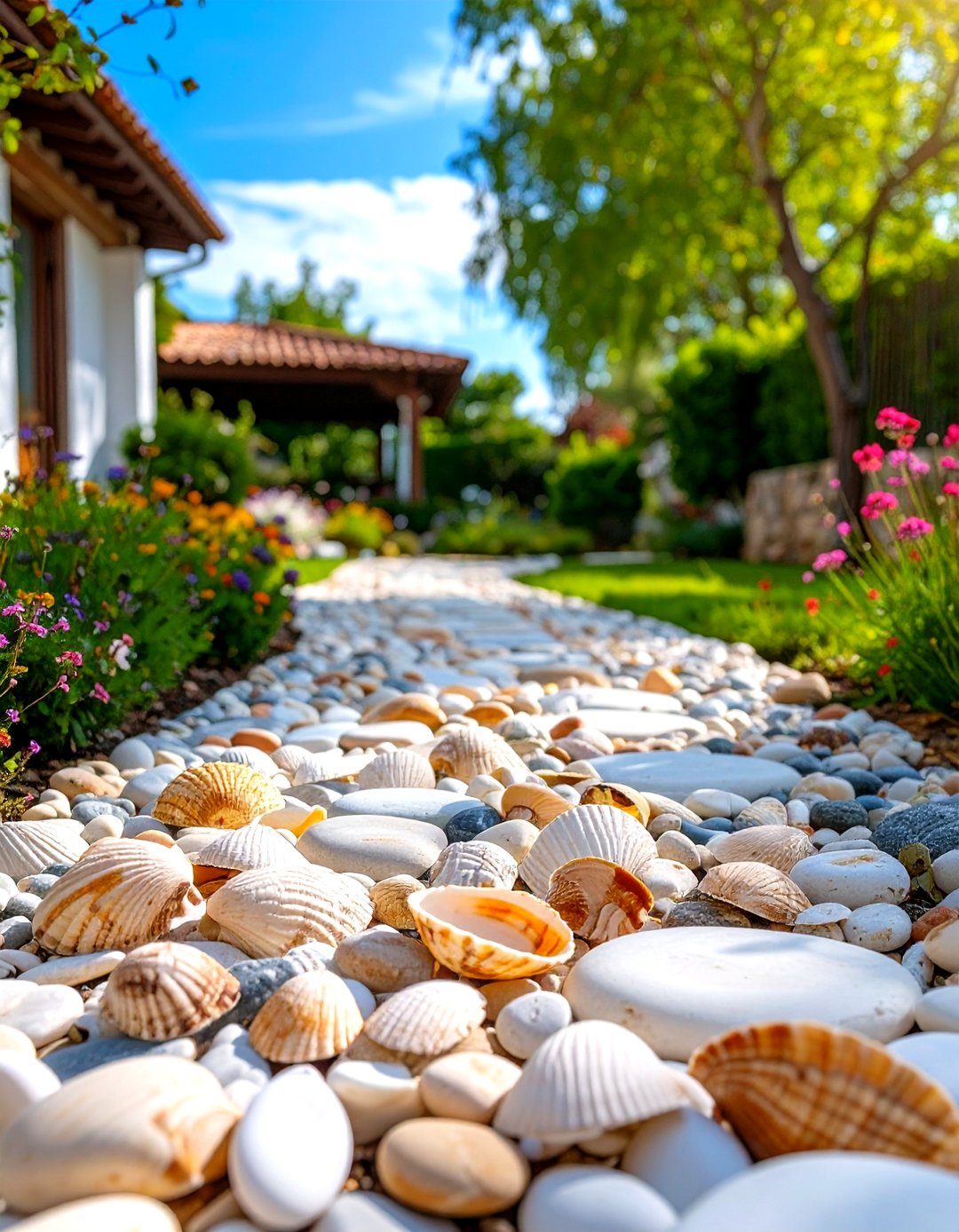 24 Natural Walkway Ideas to Light Outdoor Garden Paths - Too Much Time