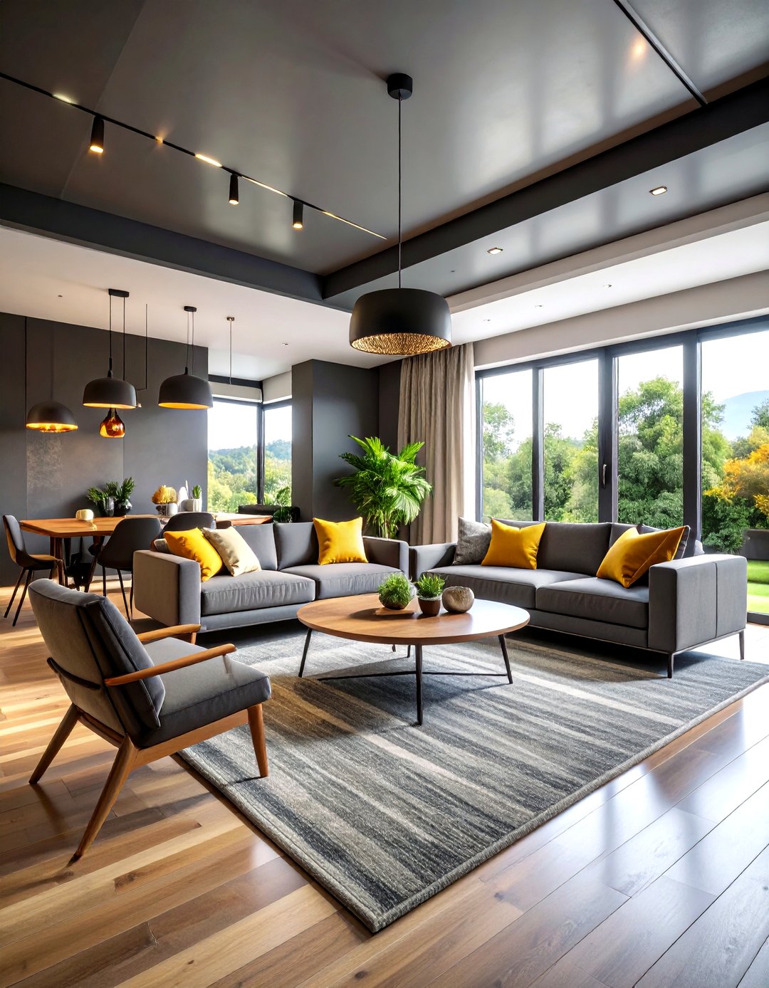 24 Black Ceiling with Grey Walls Ideas Refreshes Rooms - Too Much Time