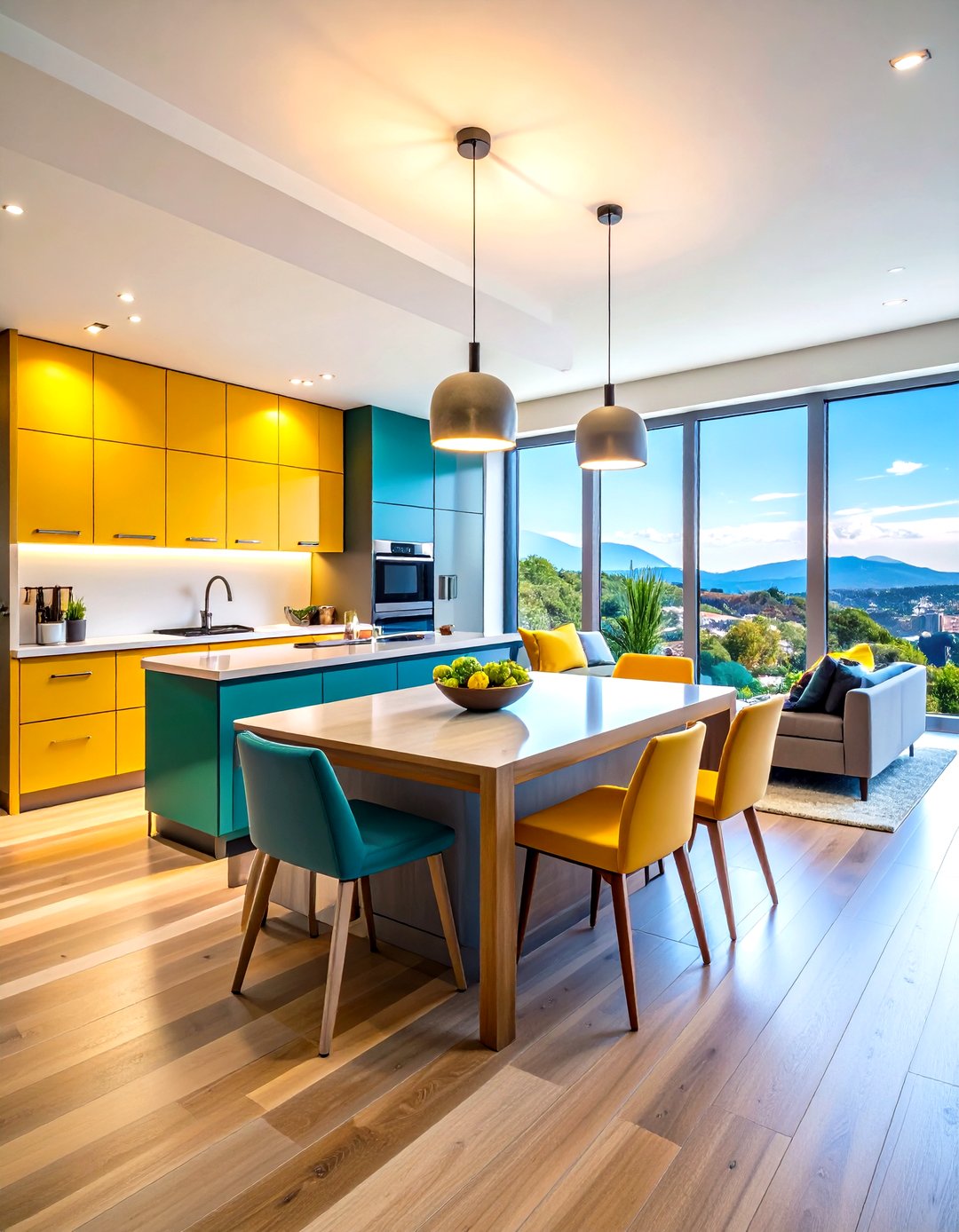 24 Penthouse Design Ideas for Modern Urban Luxe Vibes - Too Much Time - Spacious Penthouse Floor Plan Ideas With A Large Kitchen