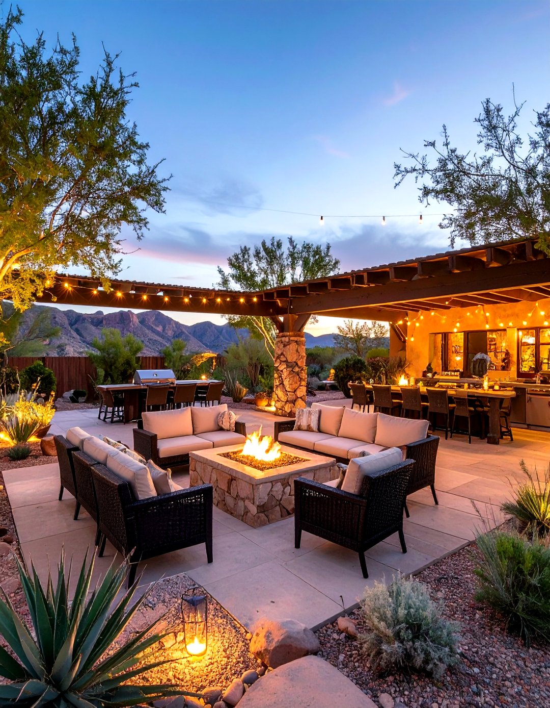 24 Desert Landscape Ideas for Low-water Curb Appeal - Too Much Time