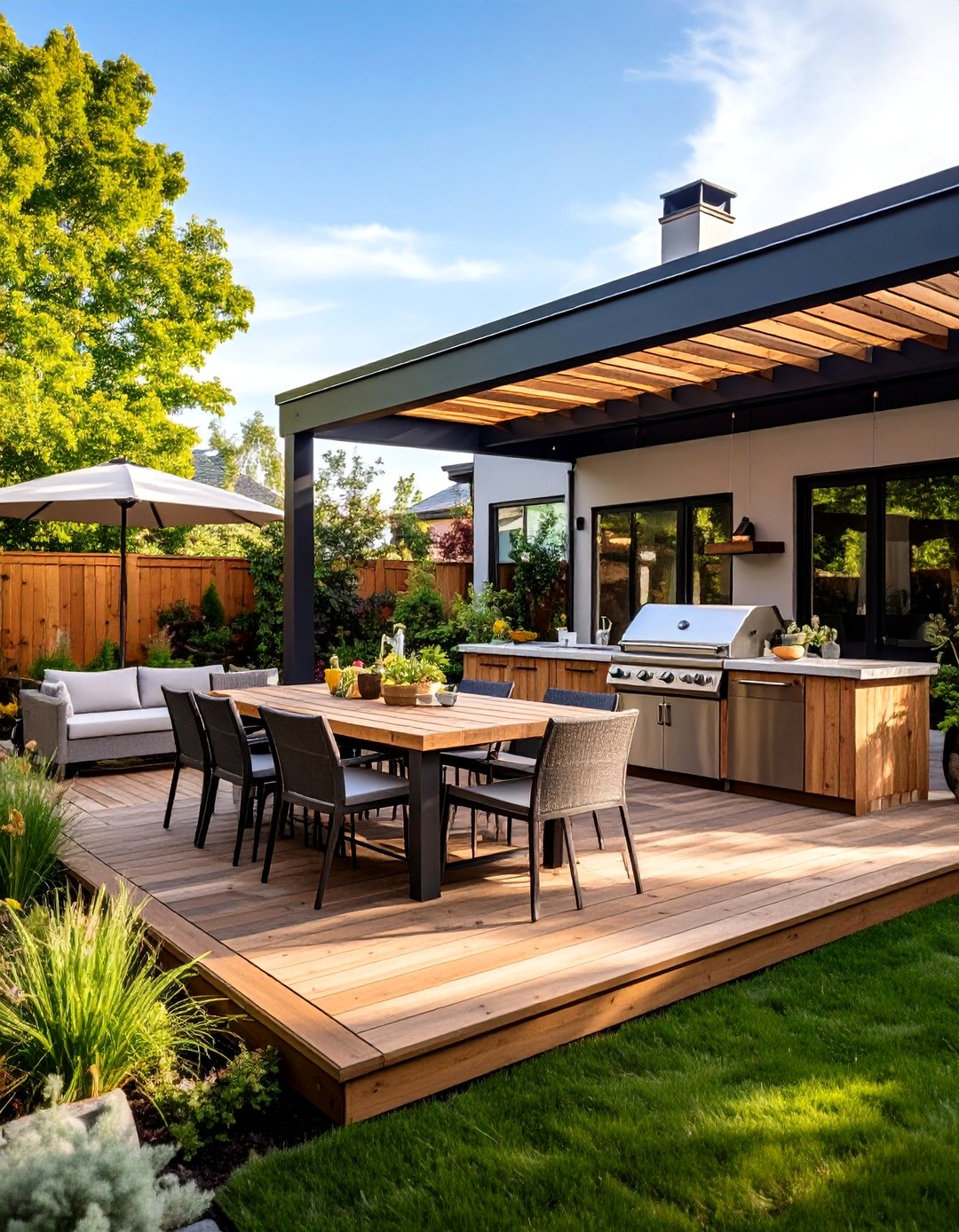 24 Backyard Deck Ideas for Stylish Outdoor Living Areas - Too Much Time