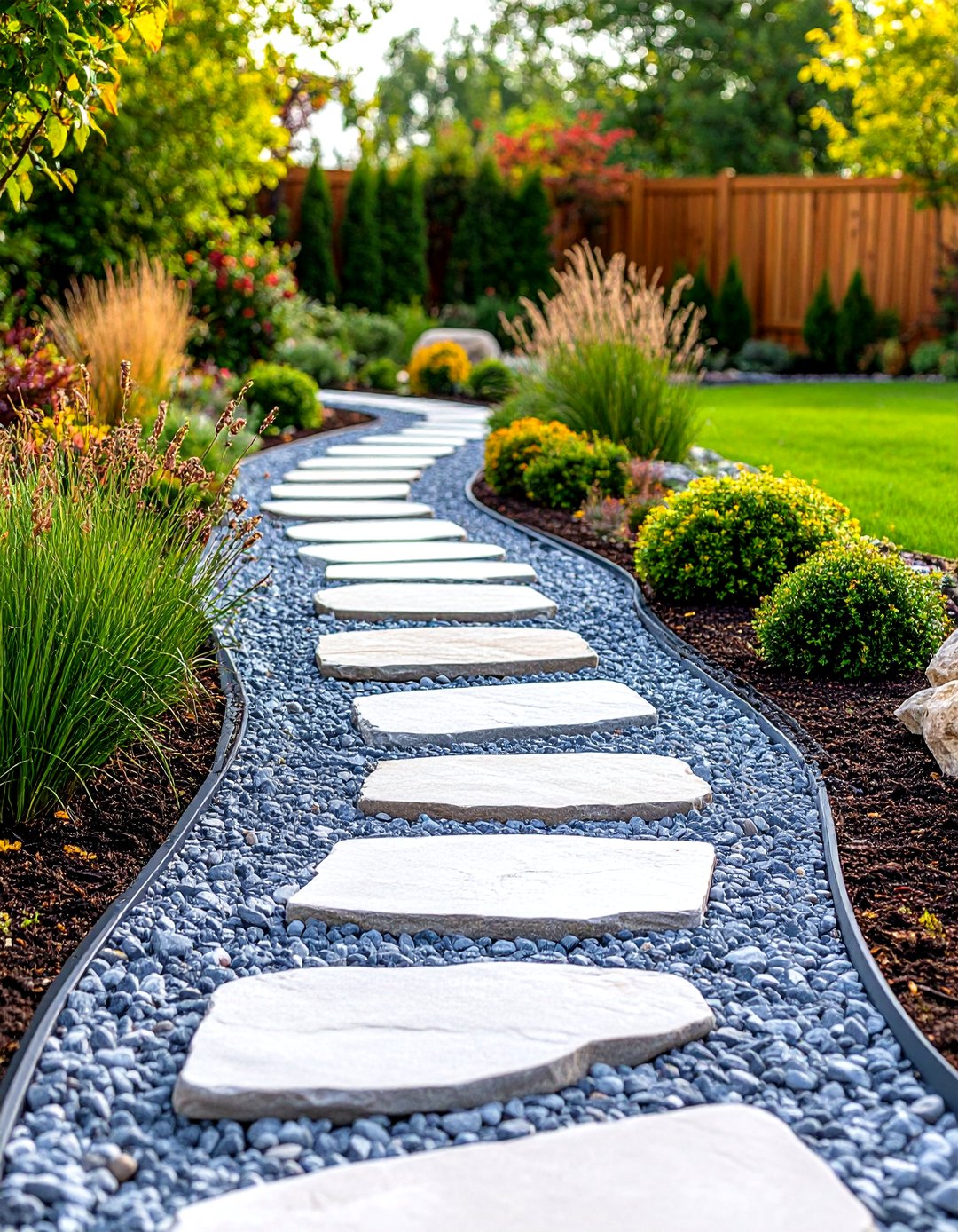24 Stone Walkway Ideas for Charming Paths and Sidewalks - Too Much Time