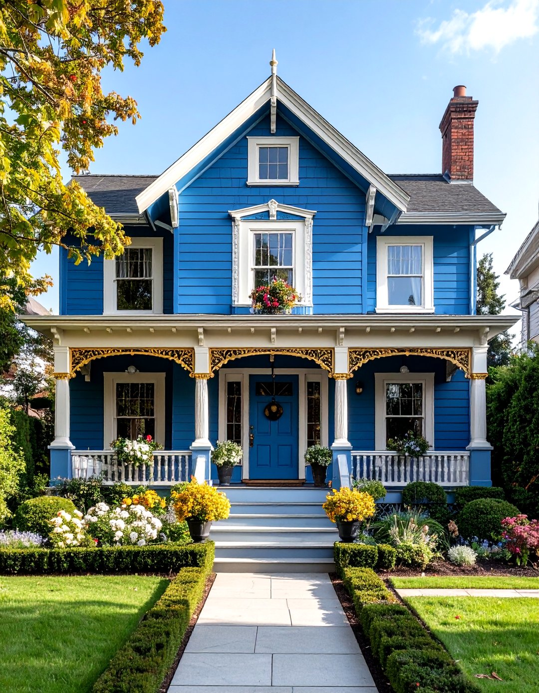 24 Blue Victorian House Colors: Classic Curb Appeal - Too Much Time