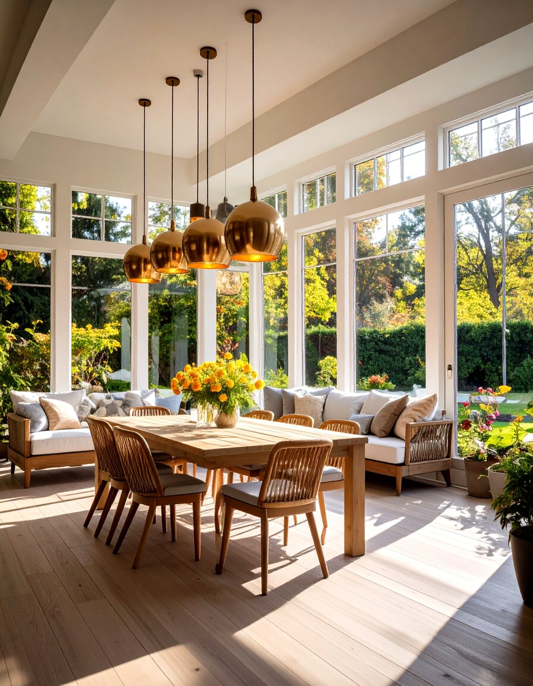 24 Mid-century Modern Sunroom Ideas for Bright Spaces - Too Much Time