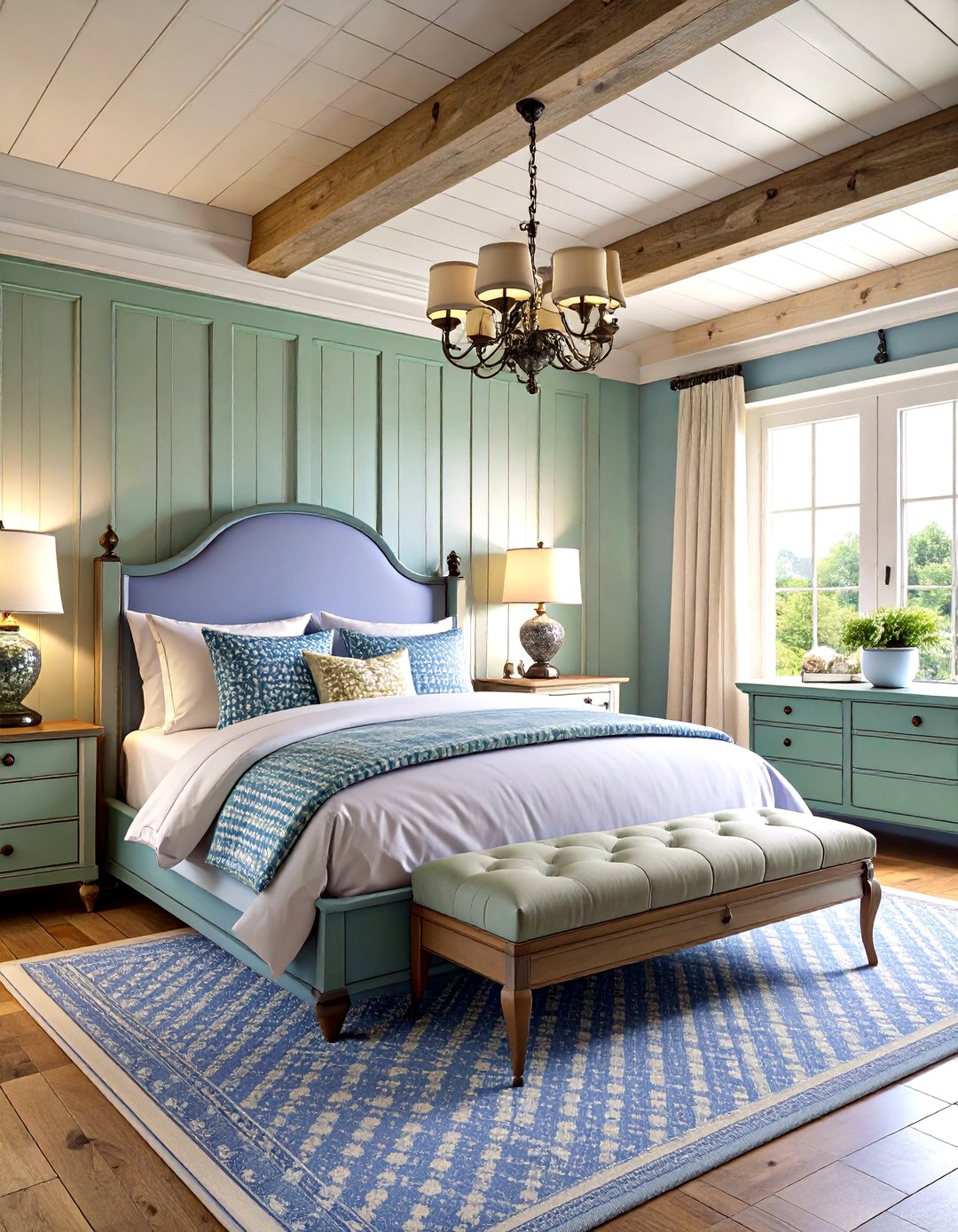 24 Periwinkle Bedroom Ideas for Cozy Calming Nights - Too Much Time