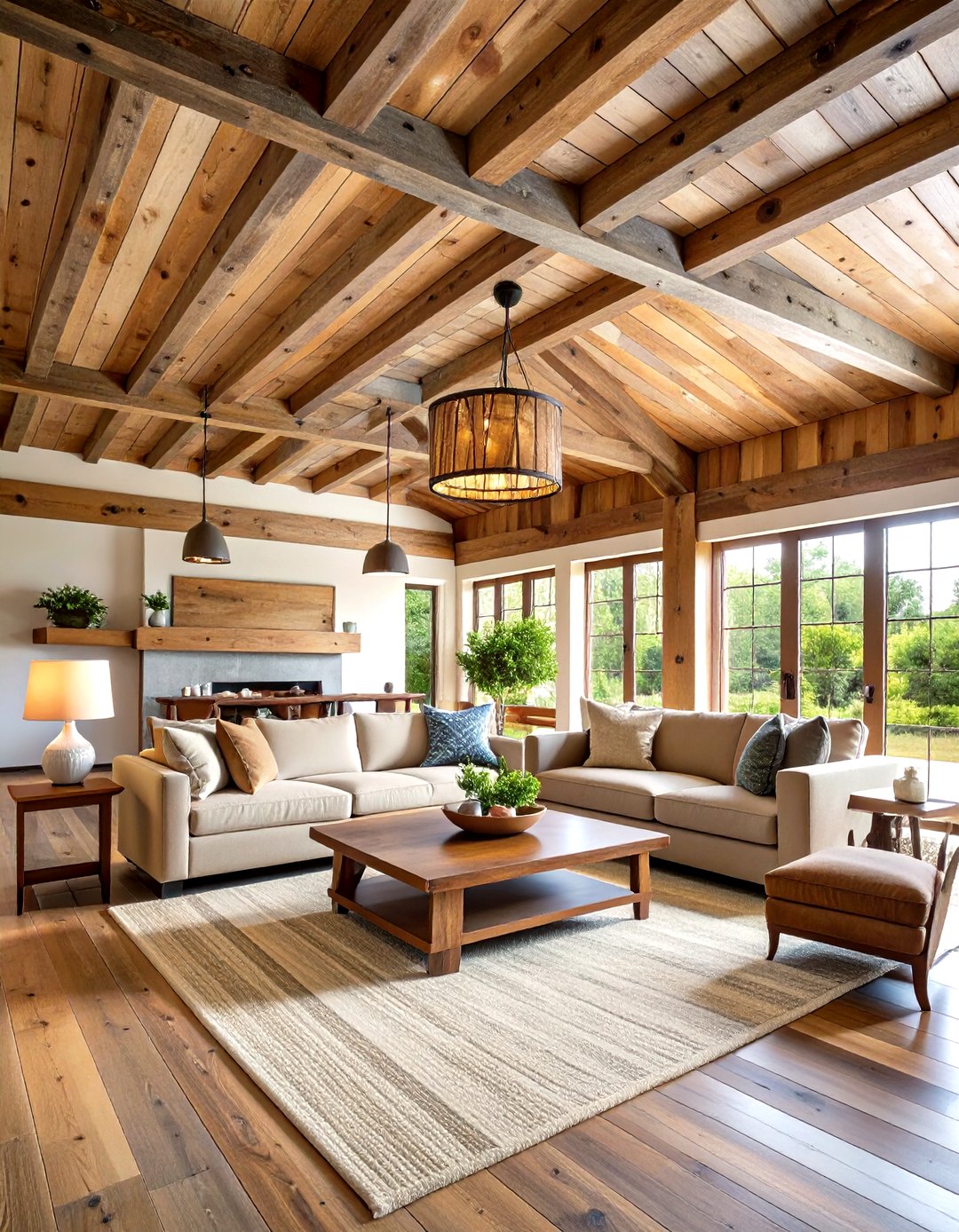24 Wood Plank Ceiling Ideas: Textured Timber Ceilings for Homes - Too ...