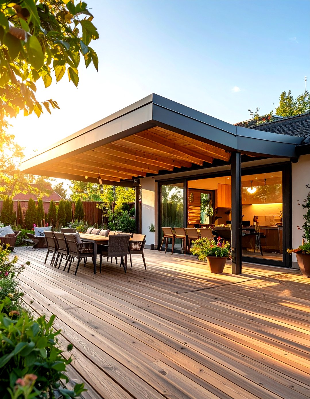 24 Gable Patio Roof Design Ideas for Stylish Shade - Too Much Time