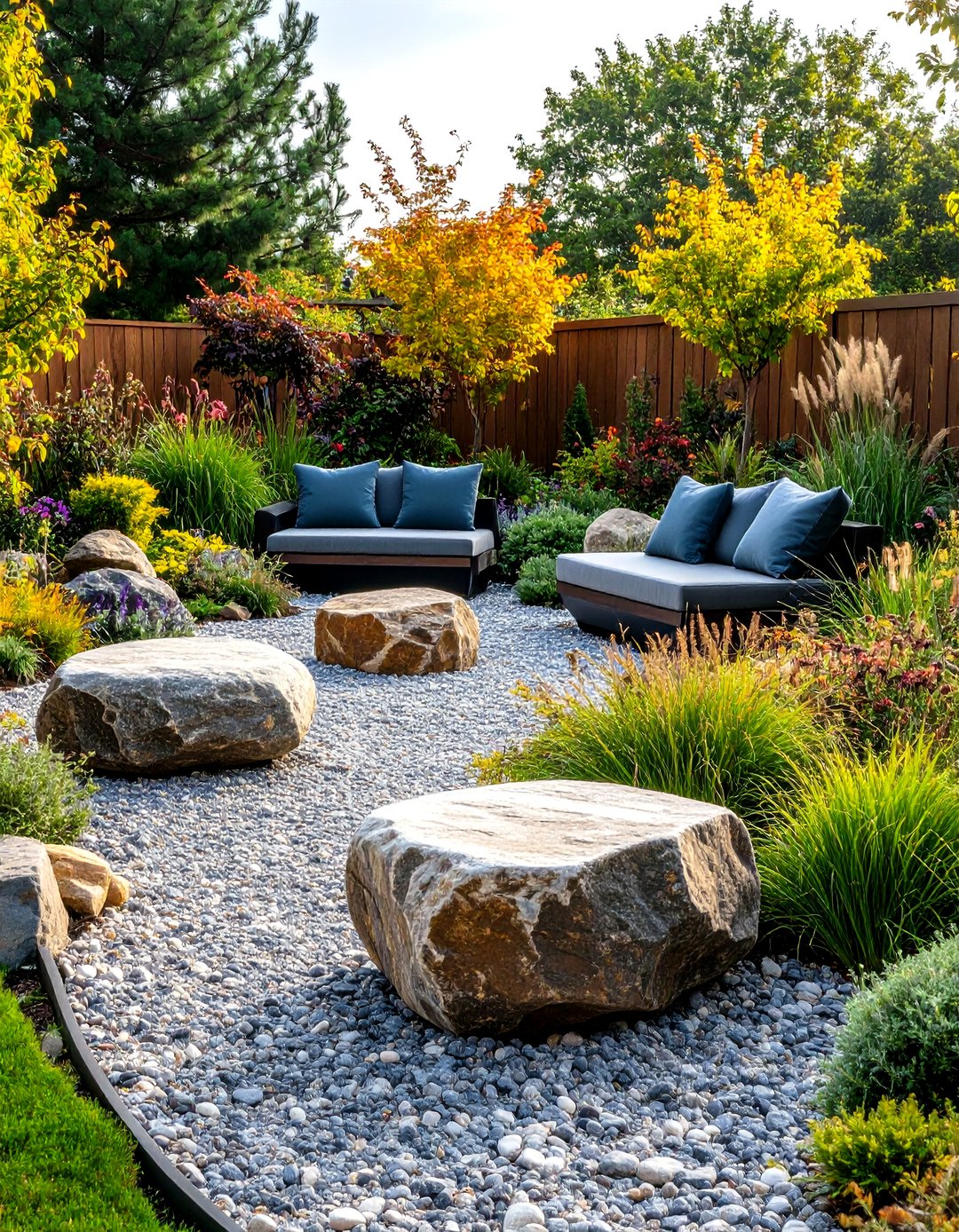 24 Garden Seating Ideas for Cozy Outdoor Dining Area - Too Much Time