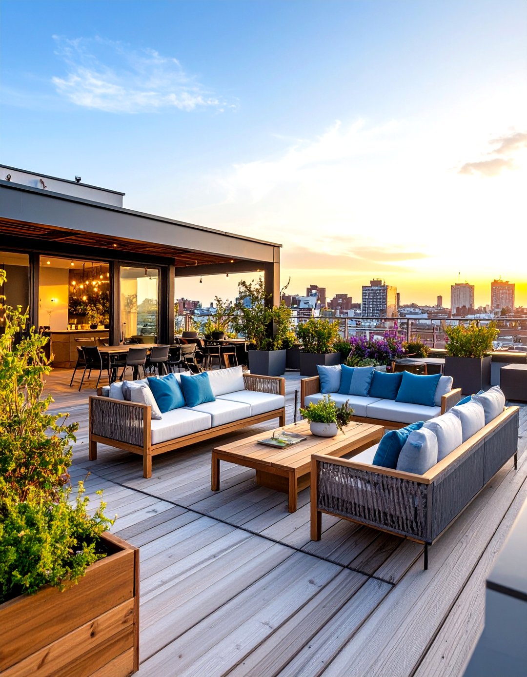 Spacious Rooftop 24 Residential Rooftop Design Ideas for Outdoor Spaces - Too Much Time