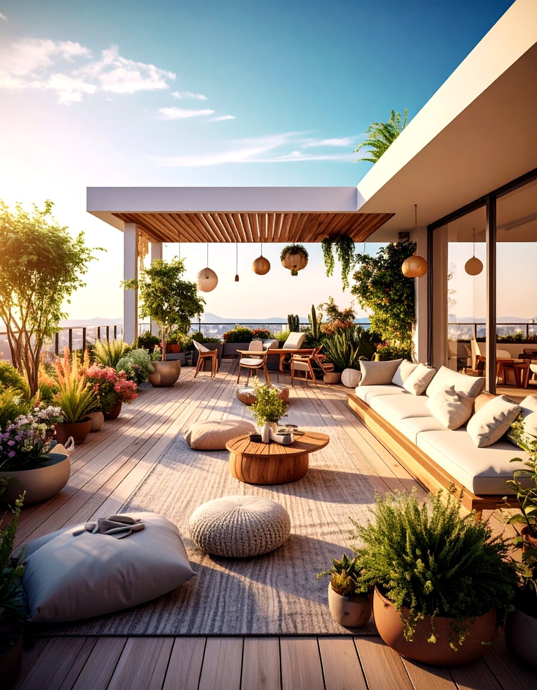 Spacious Rooftop 24 Residential Rooftop Design Ideas for Outdoor Spaces - Too Much Time