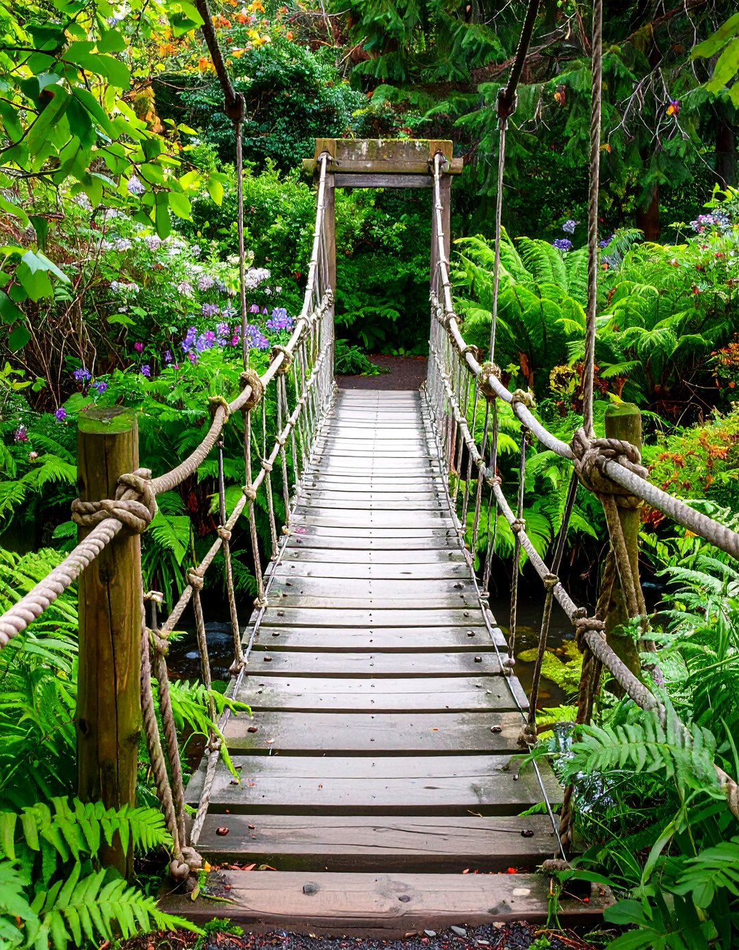 24 Garden Bridge Ideas: Arched Spans That Charm Gardens - Too Much Time