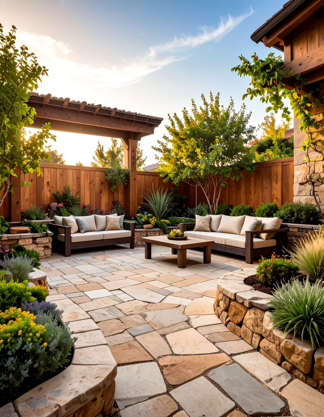 24 Sunken Patio Ideas for Stylish Outdoor Upgrades - Too Much Time