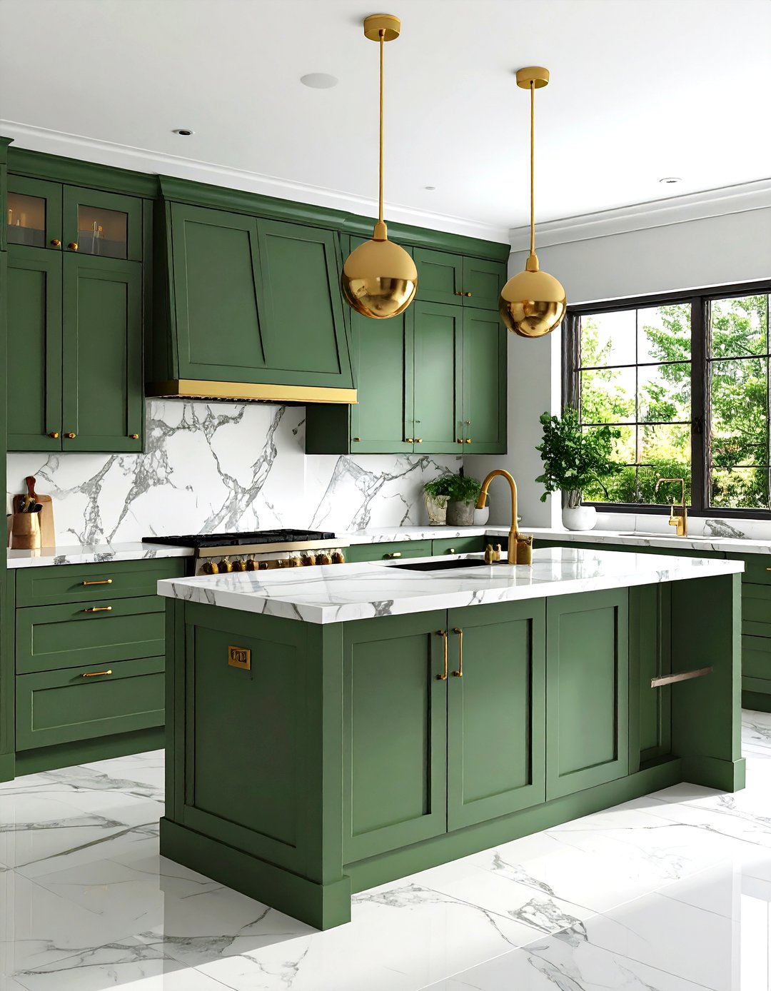 24 Rustic Sage Green Kitchen Cabinets for Warm Neutrals - Too Much Time