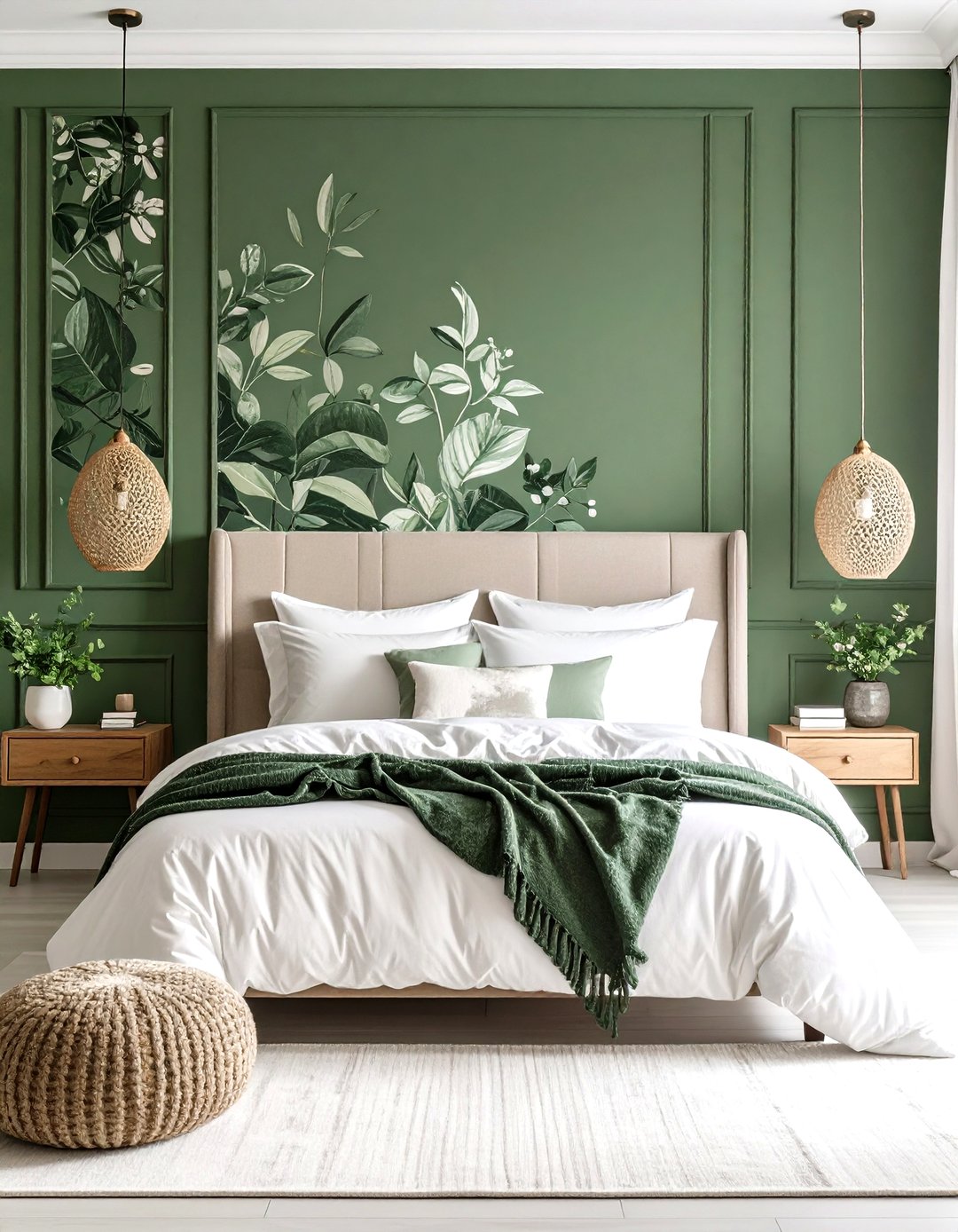 24 Sage Green Bedroom Ideas: Calm, Stylish Spaces. - Too Much Time