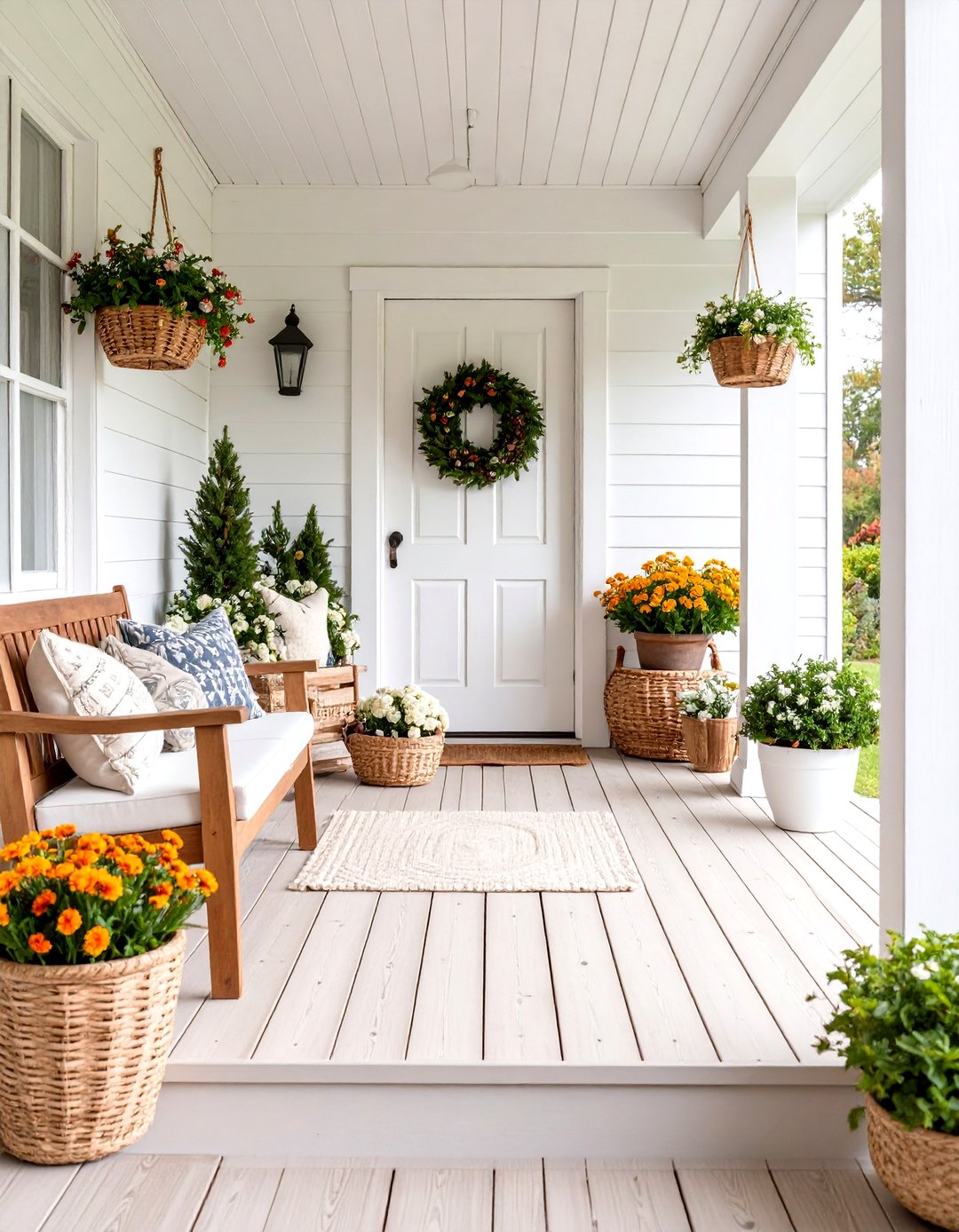 24 Modern Front Porch Ideas: Welcoming Outdoor Entry - Too Much Time