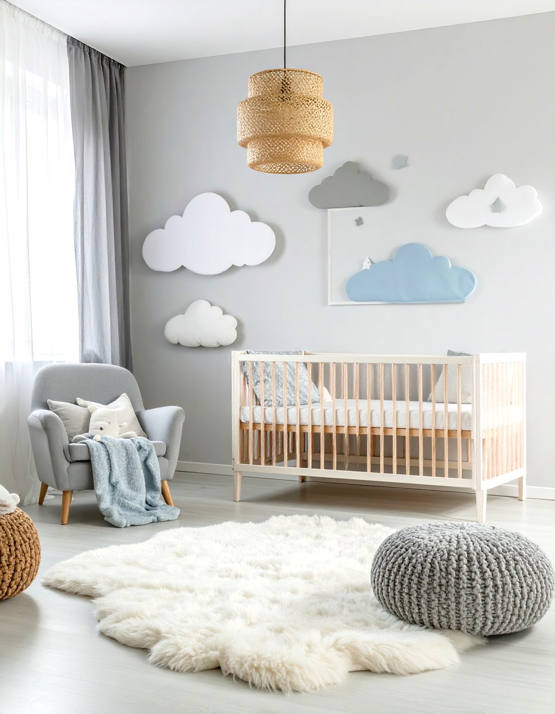 24 Cloud Themed Nursery Ideas for Dreamy Days Ahead - Too Much Time