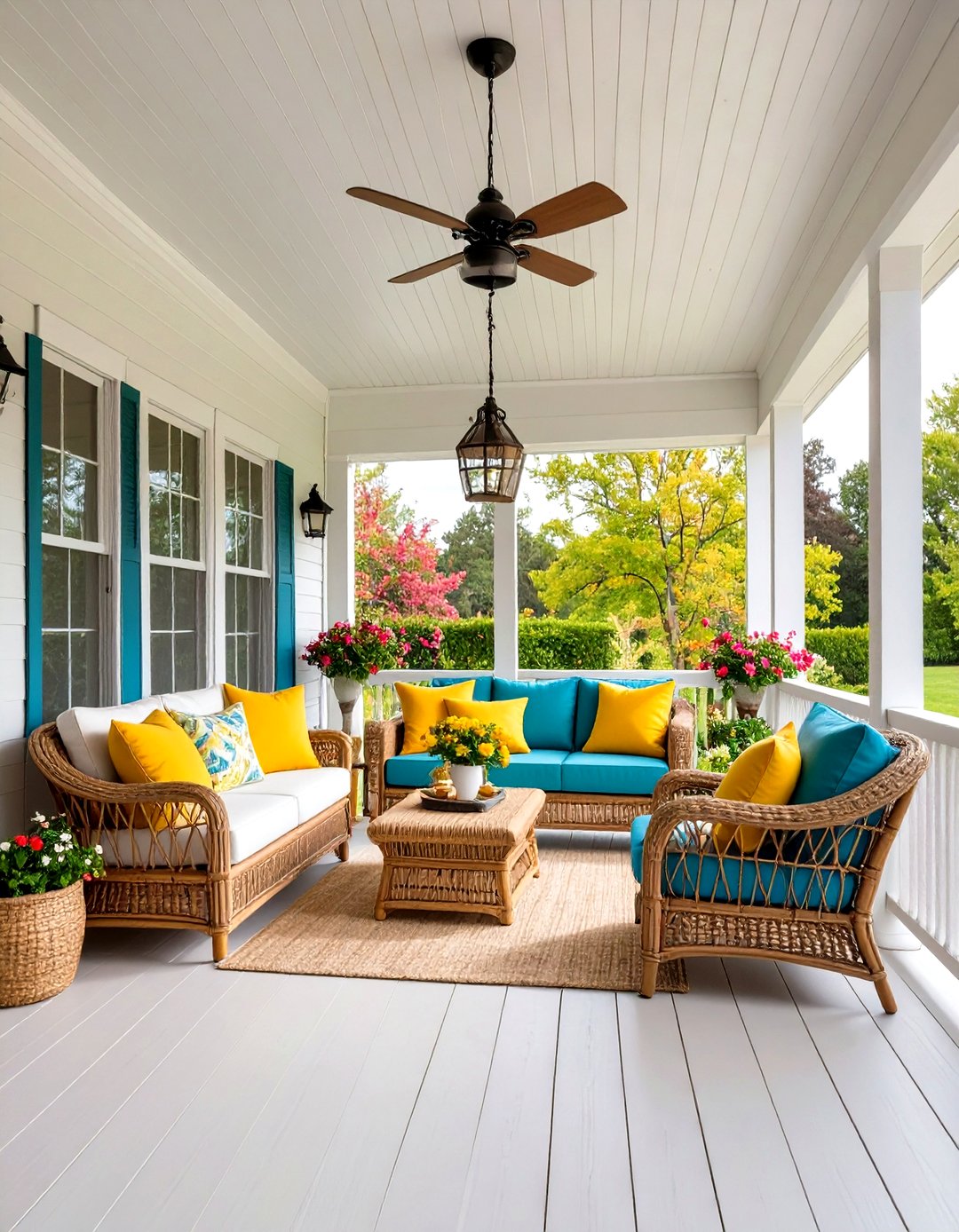 24 Farmhouse Patio Ideas for Cozy Outdoor Living Spaces - Too Much Time